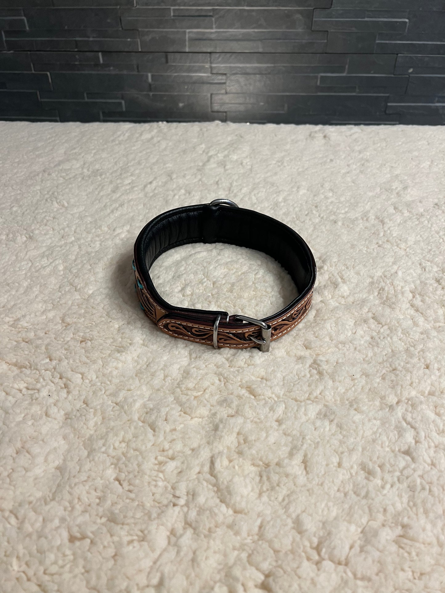 Lederhalsband PF028